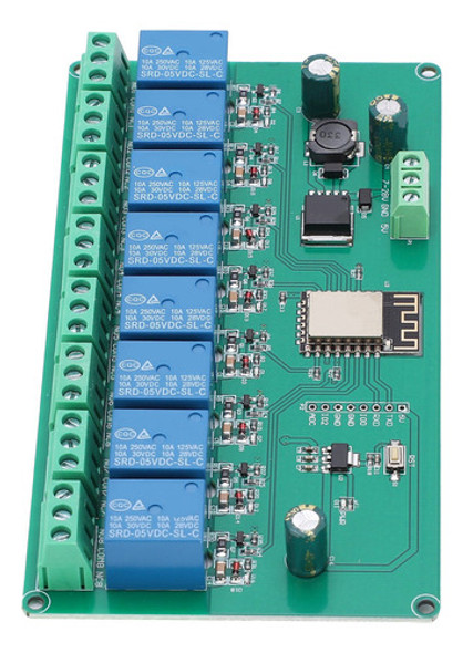 Módulo De Relé De Controle Sem Fio Wifi 8channel 8266 1