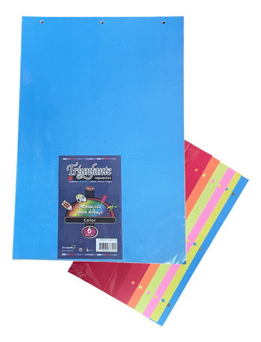 Repuesto Dibujo Color Doble Oficio Nro 6 X 6 Hjs Escolar 0