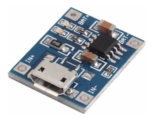 Cargador De Bateria Litio Lipo Usb Chip Tc4056 0