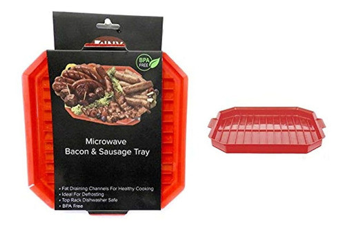 Diny Home Y Style Microondas Tocino Y Salchicha Bandeja Desc 0
