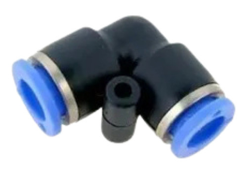 Cotovelo Engate Rápido União Mangueira Tubo 4mm - Kit 10 Pçs 0