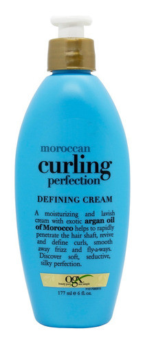 Ogx Argan Oil Of Morocco Curling Crema Peinar Rulos 177ml 6c 0