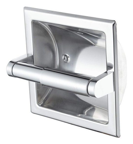 Porta Rollo Empotrado Elegante  Practico Papel Higienico 0