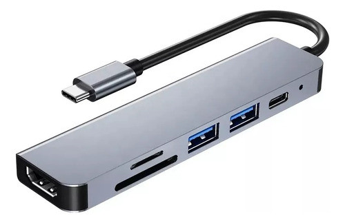 Adaptador Hub P/ Macbook Pro Air M1 Thunderbolt Usb C 3 Hdmi 0