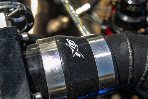 Manguera Silicona Recta Reducc 2´/2.25´ Negro Ftx Fueltech 1