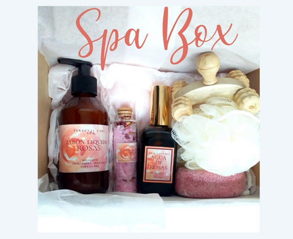 Set Regalo Spa Box Rosa Caja Personalizada Cuidado Personal 1 Set Regalo Spa Box Rosa Caja Personalizada Cuidado Personal 1