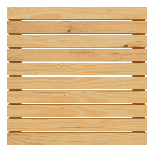 12 Pisos Estrado Deck Madeira Pinus 50x50cm 0