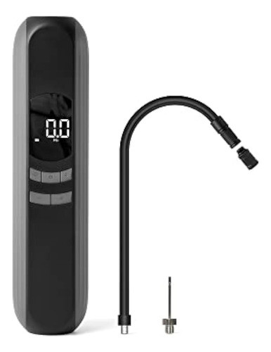 Bomba De Bicicleta Eléctrica, Compresor De Aire Portátil Con 0