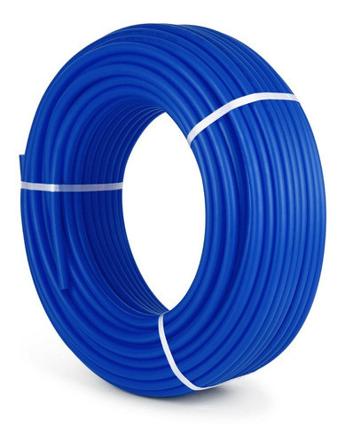 Caño Manguera Azul Electricidad 1 X25 Metros Polietileno 0