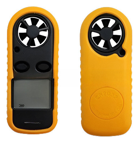 Anemómetro Digital Lcd Inteligente De Aire Viento Velocidad 0