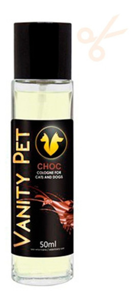 Perfume Chocolate Vanity Pet Cães Gatos Banho E Tosa 50ml 0
