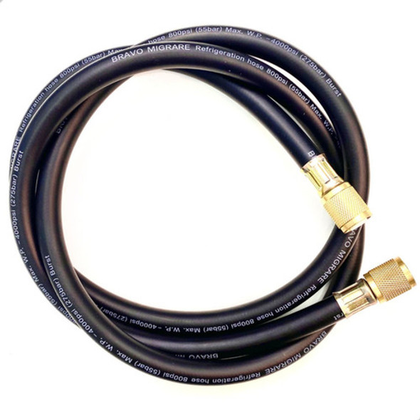 Mangueira Vácuo Preta Reforçada 3/8  Sistema Refrigeração 0