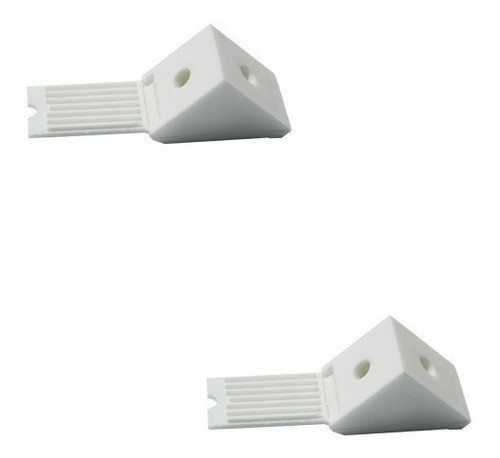 Escuadra Plástica Soporte De Estantes Con Tapa X 10 0