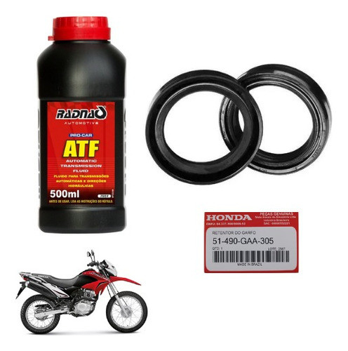 Retentor De Bengala Original Honda Bros 150 2011 0