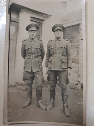 Antigua Foto Original De Militares De 1930- B119 0