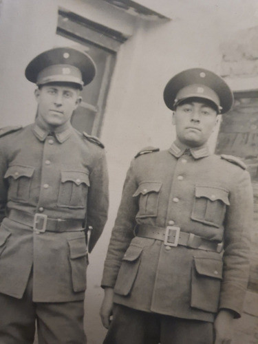 Antigua Foto Original De Militares De 1930- B119 1