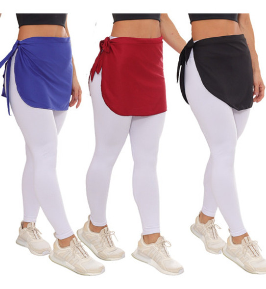 Kit 3 Tapa Bumbum Academia Sainha Tampa Legging Fitness Full 0