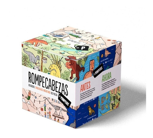 Rompecabezas Infantil Pompeius Dinosaurios Puzzle Atlantis 0