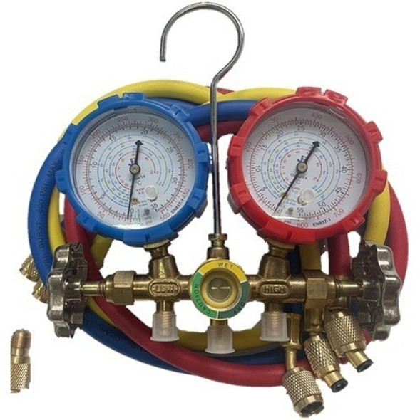 Manifold Todos Los Refrigerantes Con Juego De Mangueras 0