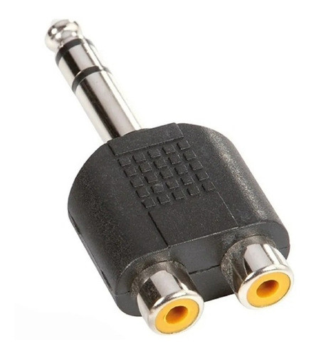 Adam Hall 7549 Adaptador 2 Rca Hembra A 1 Plug Stereo Macho 0