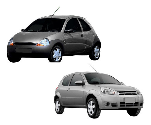 Kit X 2 Cazoleta Con Crapodina Delantera Ford Ka 1999-2013 1