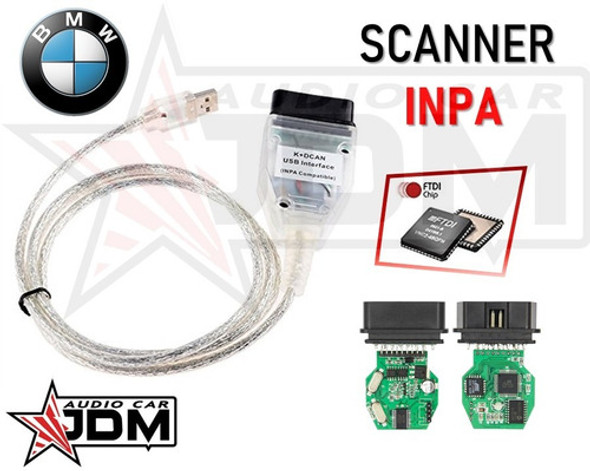 Scanner Automotriz Inpa Bmw Obd2 K+dcan + Chip Ftdi 1