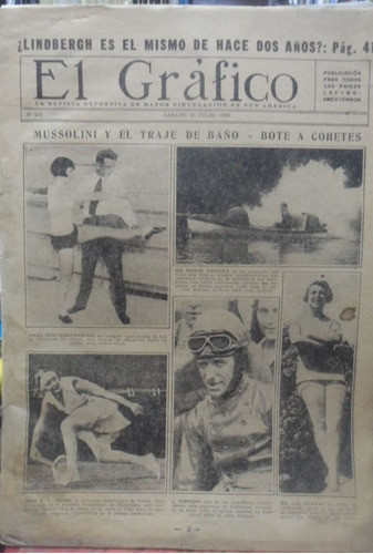 El Grafico  N° 523 13 De Julio 1929 1