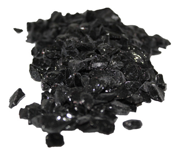 Pedra Preta Cascalho Cristal De Decoração Para Aquário - 1kg 1 Pedra Preta Cascalho Cristal De Decoração Para Aquário - 1kg 1