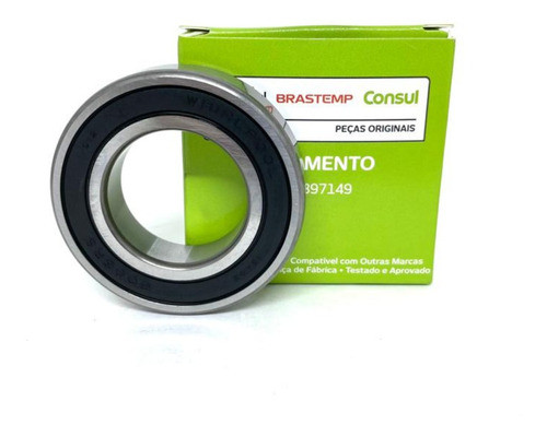 Rolamento 6006 2rs Brastemp Consul W10897149 - Original 0