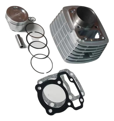 Kit De Cilindro Honda Cbf 125 Pr Motos Perno 12mm Pr Motos 1