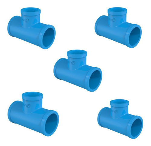 Te 90º Pvc Lf Soldavel Dn 35mm C/5 Unidades 1