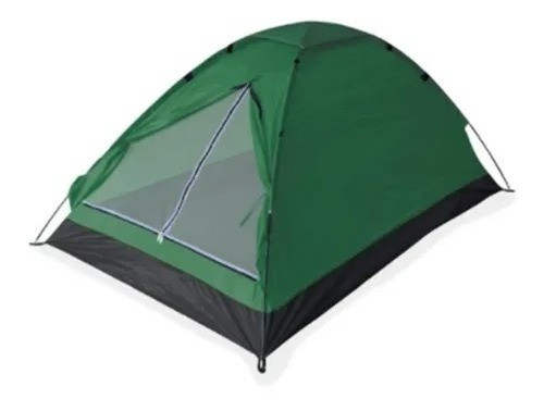 Carpa 2 Personas Iglu + Colchon  1 Plaza Bestway + Inflador 1