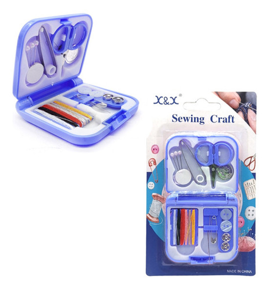 Kit De Costura Ut.993 20 Pç Azul 0 Kit De Costura Ut.993 20 Pç Azul 0