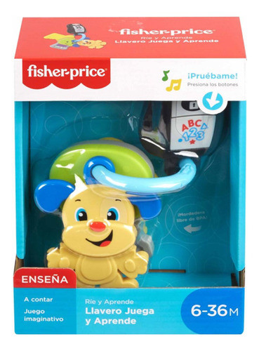 Llavero Fisher Price Juega Y Aprende Grf17 0