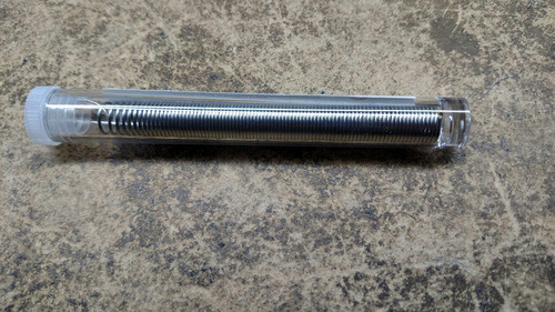 5- Estañolin 60/40. 1mm - 10 Gramos  Tubito De Estaño X 5 1