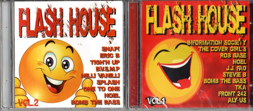 Cd S O Melhor Do Flash House Vol. 1, 2, 3,4, 5 E 6 1