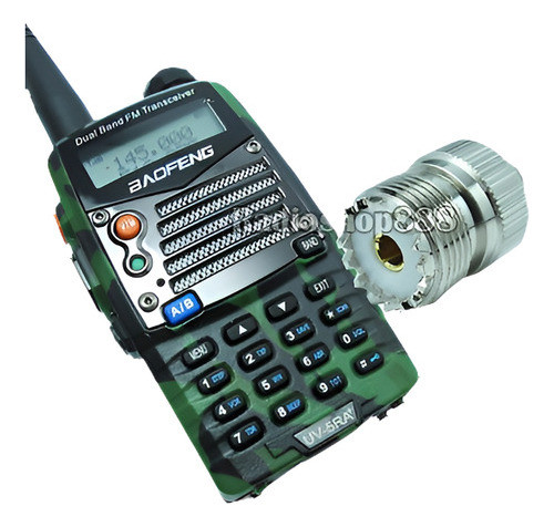 Doble Banda Uv-5ra + Plus 136-174 / 400-520mhz Verde Camufla 1