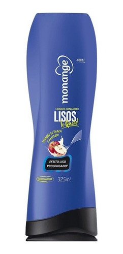 Kit 6 Condicionador Monange Lisos Te Quero 325ml 0