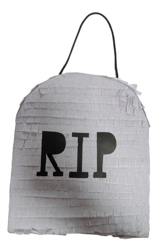 Piñata Lapida Rip Halloween Chica Cotillon Reutilizable 0