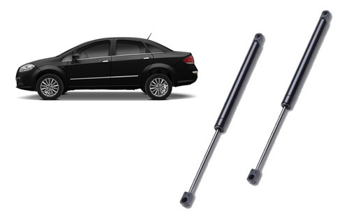 Kit X2 Amortiguadores Baul Fiat Linea Clevers/stabilus 0
