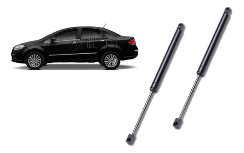 Kit X2 Amortiguadores Baul Fiat Linea Clevers/stabilus 1