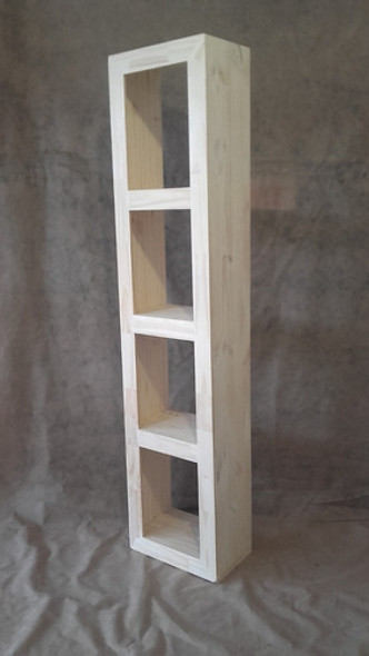 Biblioteca Asia 40x32 Cm En Madera De Pino Calidad Insup! 1