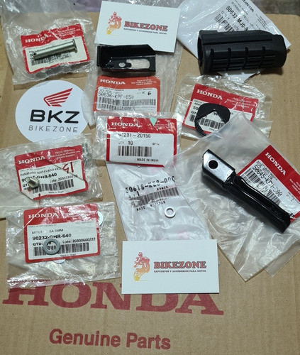 Pedalin Izq Original Honda Cbx 150 200 250 Twister Strada 1