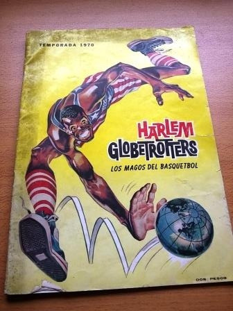 Programa  Harlem Globetrotters Temporada 1970 0