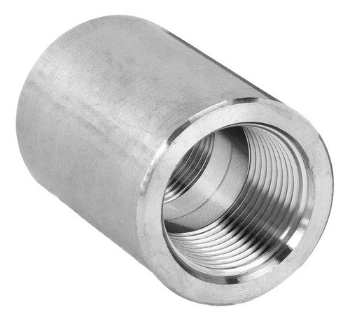 Cupla Ø 3/4 Serie 3000 Npt Acero Inoxidable 316 Forjada 0