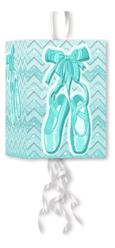 Piñata Ballet Turquesa 0