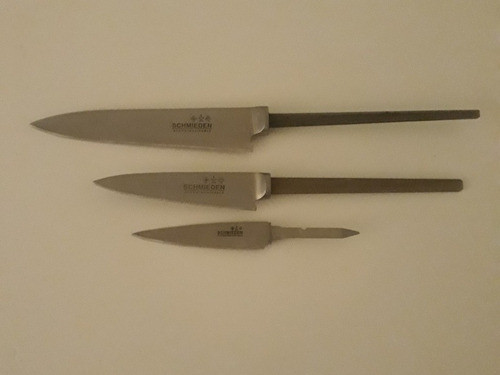 Hojas Inox Encabar Schmieden 12 Cm Lote X 10 1