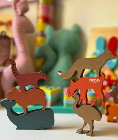 Juguetes De Madera Mdf Animales Autóctonos 1