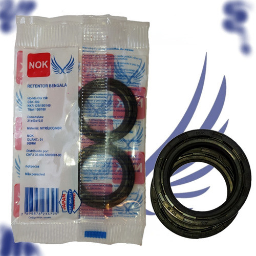 Retentor De Bengala Cg 150 Titan 150 Pacote Econômico 10 Pcs 1