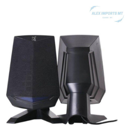 Caixa De Som Maxprint Samurai 2.0 Canais 6.0w 1